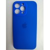 Чехол силиконовый Silicone Case ORG iPhone 16 Pro Max (защита камеры) синий (18)