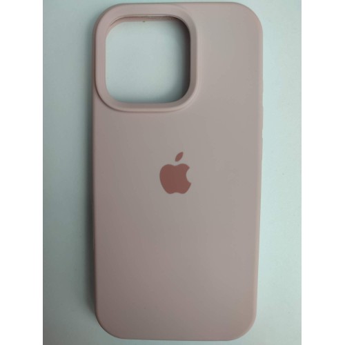 Чехол силиконовый Silicone Case ORG iPhone 16 Pro пудра (02)