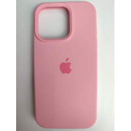Чехол силиконовый Silicone Case ORG iPhone 16 Pro розовый (04)