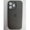 Чехол силиконовый Silicone Case ORG iPhone 16 Pro (защита камеры) графит (25)