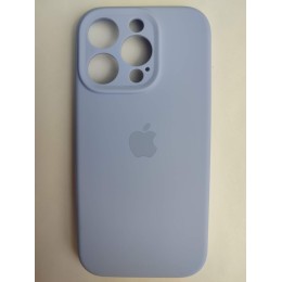 Чехол силиконовый Silicone Case ORG iPhone 16 Pro (защита камеры) сиреневый (16)