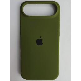 Чехол силиконовый Silicone Case ORG iPhone 17 Air хаки (13)