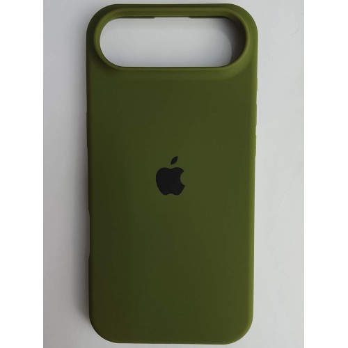 Чехол силиконовый Silicone Case ORG iPhone 17 Air хаки (13)