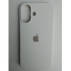 Чехол силиконовый Silicone Case ORG iPhone 17 белый (01)