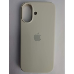 Чехол силиконовый Silicone Case ORG iPhone 17 бежевый (37)