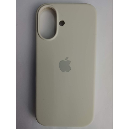 Чехол силиконовый Silicone Case ORG iPhone 17 бежевый (37)