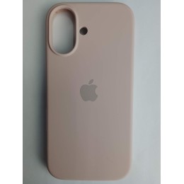 Чехол силиконовый Silicone Case ORG iPhone 17 бледно розовый (45)