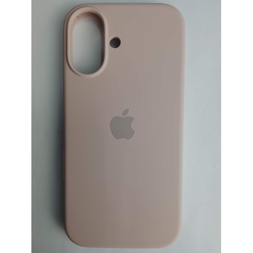 Чехол силиконовый Silicone Case ORG iPhone 17 бледно розовый (45)