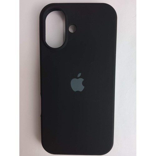 Чехол силиконовый Silicone Case ORG iPhone 17 черный (23)