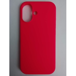 Чехол силиконовый Silicone Case ORG iPhone 17 фуксия