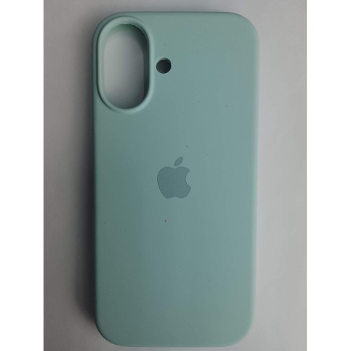 Чехол силиконовый Silicone Case ORG iPhone 17 голубой (10)