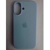 Чехол силиконовый Silicone Case ORG iPhone 17 голубой (11)