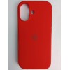 Чехол силиконовый Silicone Case ORG iPhone 17 красный (07)