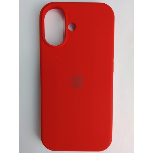 Чехол силиконовый Silicone Case ORG iPhone 17 красный (07)