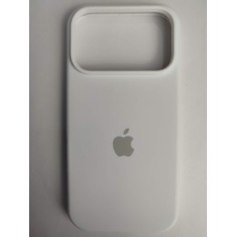 Чехол силиконовый Silicone Case ORG iPhone 17 Pro белый (01)