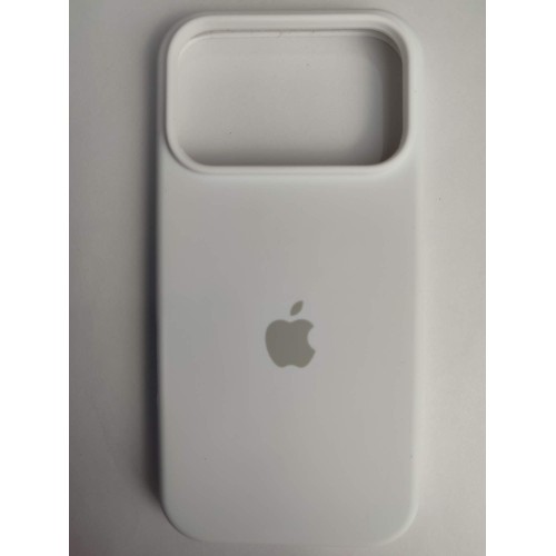Чехол силиконовый Silicone Case ORG iPhone 17 Pro белый (01)