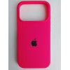 Чехол силиконовый Silicone Case ORG iPhone 17 Pro фуксия (09)