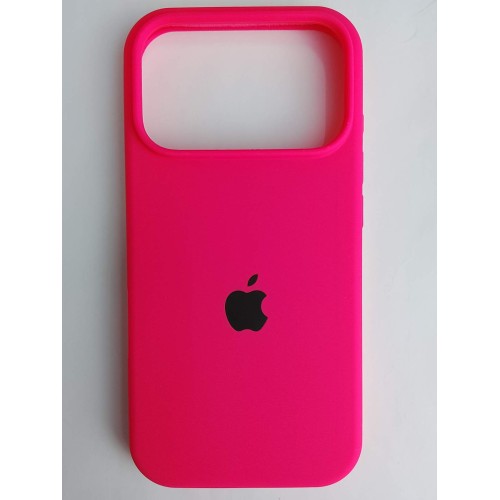 Чехол силиконовый Silicone Case ORG iPhone 17 Pro фуксия (09)