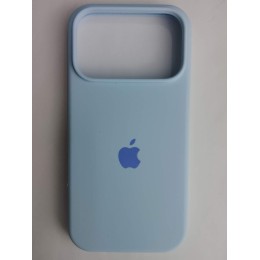 Чехол силиконовый Silicone Case ORG iPhone 17 Pro голубой (17)