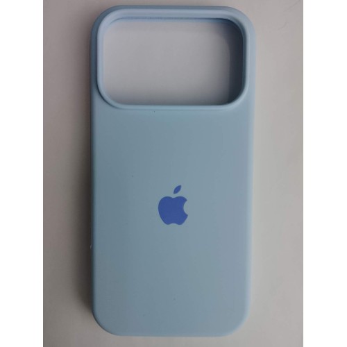 Чехол силиконовый Silicone Case ORG iPhone 17 Pro голубой (17)