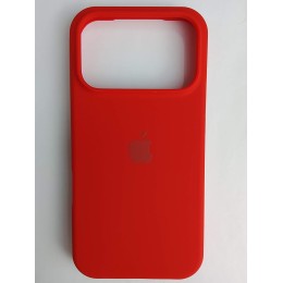 Чехол силиконовый Silicone Case ORG iPhone 17 Pro красный (07)