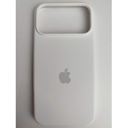 Чехол силиконовый Silicone Case ORG iPhone 17 Pro Max белый (01)