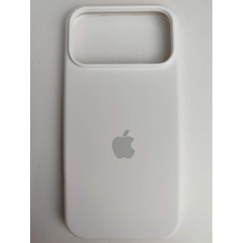 Чехол силиконовый Silicone Case ORG iPhone 17 Pro Max белый (01)
