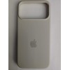 Чехол силиконовый Silicone Case ORG iPhone 17 Pro Max бежевый (21)