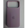 Чехол силиконовый Silicone Case ORG iPhone 17 Pro Max бледно сиреневый (29)