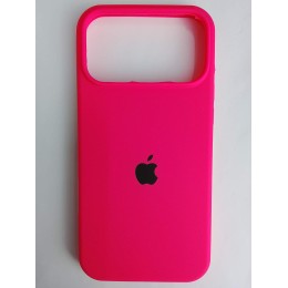 Чехол силиконовый Silicone Case ORG iPhone 17 Pro Max фуксия (09)