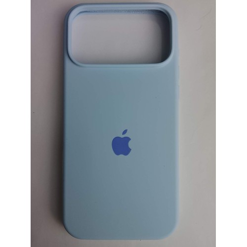 Чехол силиконовый Silicone Case ORG iPhone 17 Pro Max голубой (17)