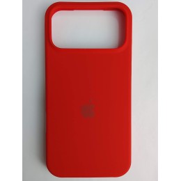 Чехол силиконовый Silicone Case ORG iPhone 17 Pro Max красный (07)