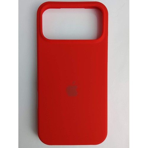 Чехол силиконовый Silicone Case ORG iPhone 17 Pro Max красный (07)