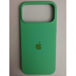 Чехол силиконовый Silicone Case ORG iPhone 17 Pro Max мятный (12)