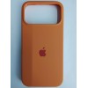 Чехол силиконовый Silicone Case ORG iPhone 17 Pro Max оранжевый (05)