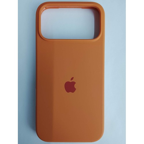 Чехол силиконовый Silicone Case ORG iPhone 17 Pro Max оранжевый (05)