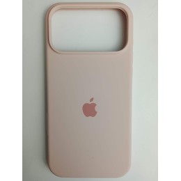 Чехол силиконовый Silicone Case ORG iPhone 17 Pro Max пудра (02)