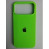 Чехол силиконовый Silicone Case ORG iPhone 17 Pro Max салатовый (10)