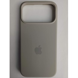 Чехол силиконовый Silicone Case ORG iPhone 17 Pro Max серый (24)