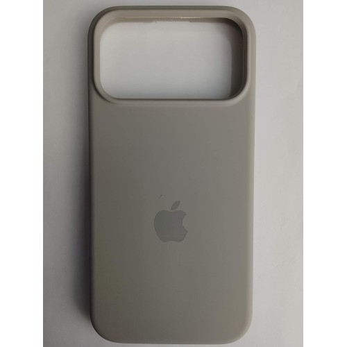 Чехол силиконовый Silicone Case ORG iPhone 17 Pro Max серый (24)