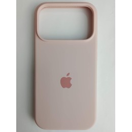 Чехол силиконовый Silicone Case ORG iPhone 17 Pro пудра (02)