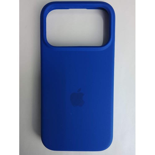 Чехол силиконовый Silicone Case ORG iPhone 17 Pro синий (18)