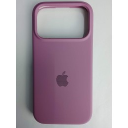 Чехол силиконовый Silicone Case ORG iPhone 17 Pro темно сиреневый (66)