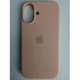 Чехол силиконовый Silicone Case ORG iPhone 17 пудровый (02)