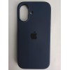 Чехол силиконовый Silicone Case ORG iPhone 17 темно-синий (21)