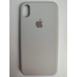 Чехол силиконовый Silicone Case ORG iPhone XR бежевый