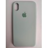 Чехол силиконовый Silicone Case ORG iPhone XR бирюзовый