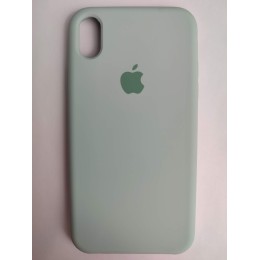 Чехол силиконовый Silicone Case ORG iPhone XR бирюзовый