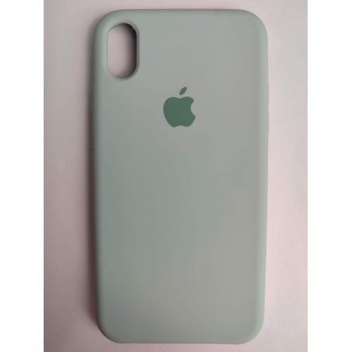 Чехол силиконовый Silicone Case ORG iPhone XR бирюзовый