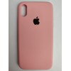 Чехол силиконовый Silicone Case ORG iPhone XR (полная защита) (012) розовый